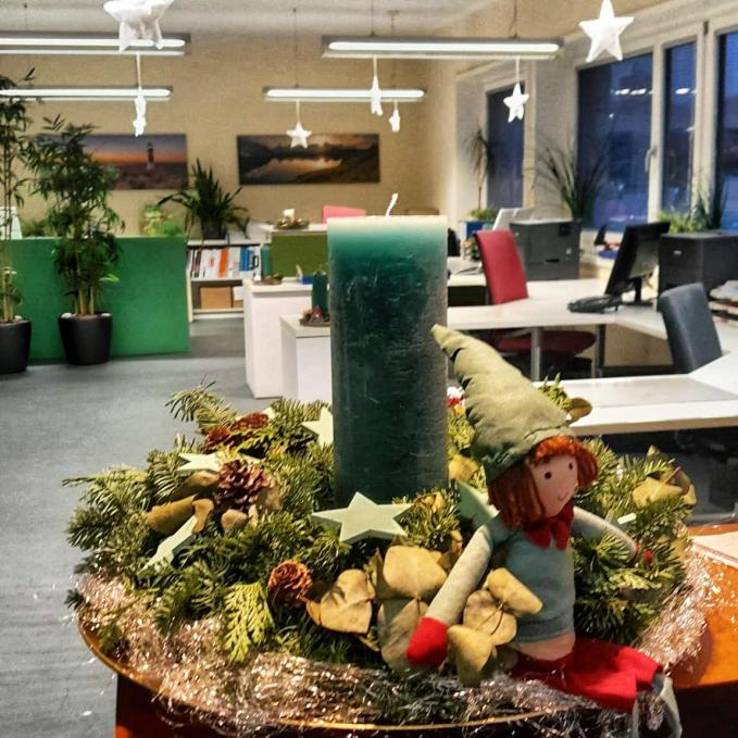 Advent im SOL Büro