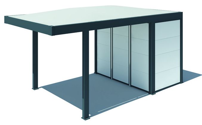 CARPORT 150 Lagerbox